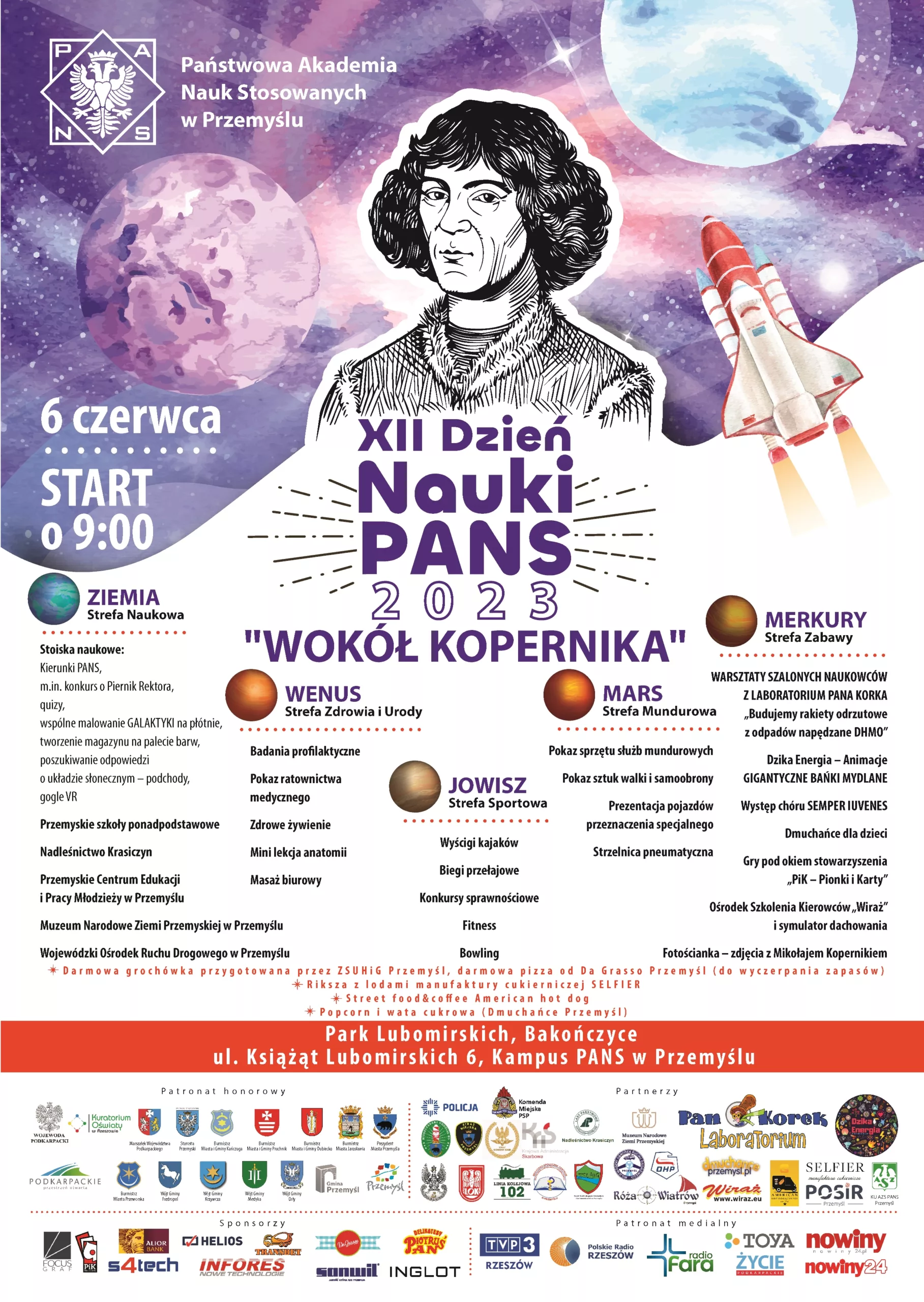 ZAPRASZAMY NA XII DZIEŃ NAUKI WOKÓŁ KOPERNIKA