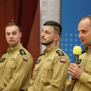 Jury w składzie: Przewodniczący – mł. bryg. Krystian Suszek, Sekretarz – st. kpt. Krystian Róg i Członek – kpt. Nikodem Kobylarz
