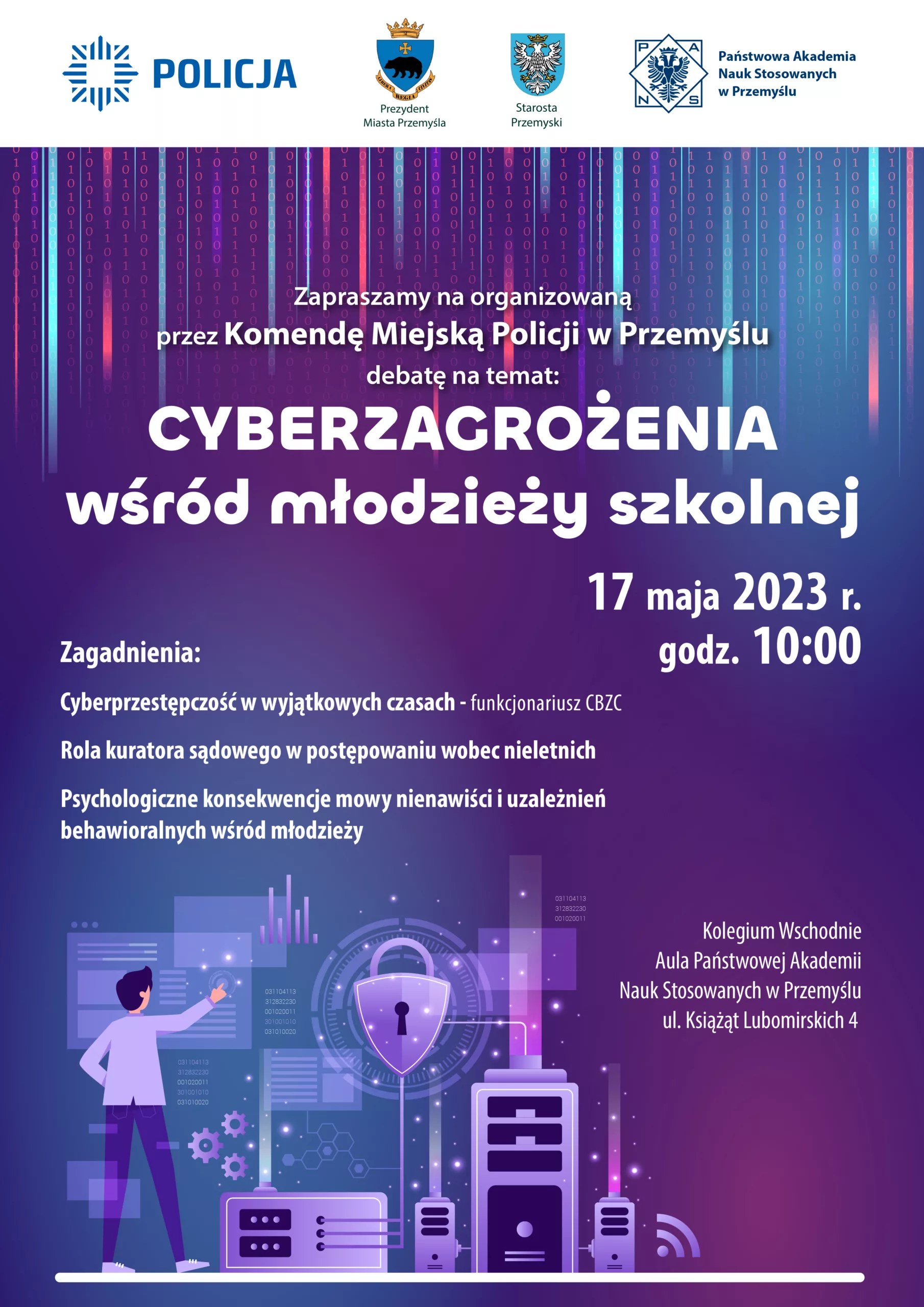 &bdquo;Cyberzagrożenia wśr&oacute;d młodzieży szkolnej&rdquo; – debata