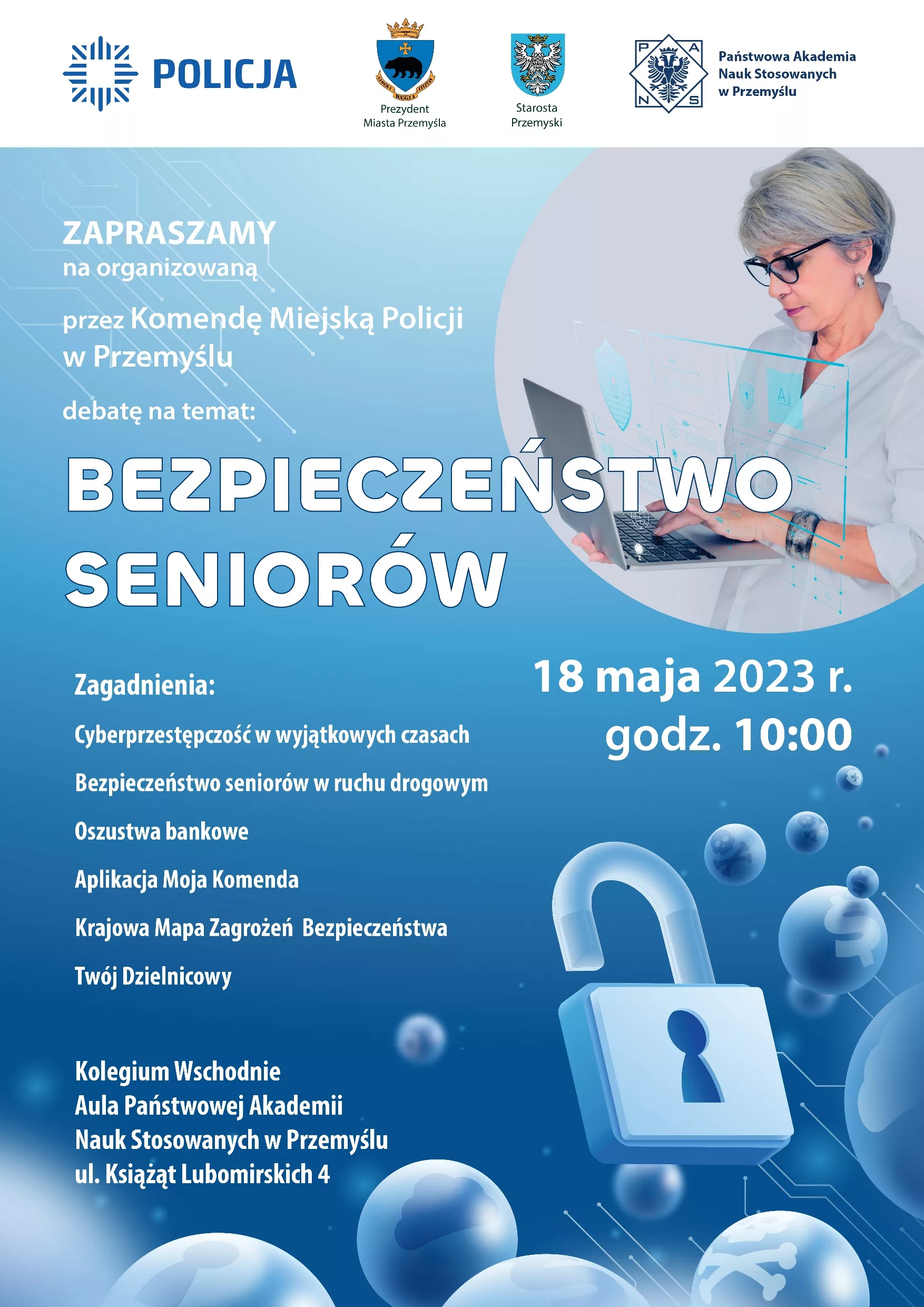 „Bezpieczeństwo seniorów” – debata