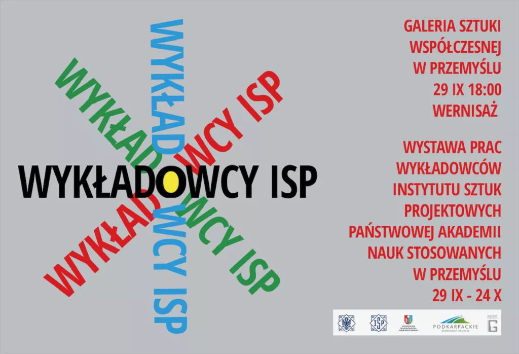Wernisaż wystawy wykładowców Instytutu Sztuk Projektowych PANS
