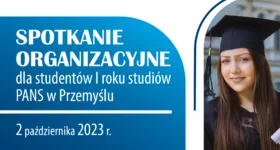 Spotkanie organizacyjne dla studentów I roku studiów