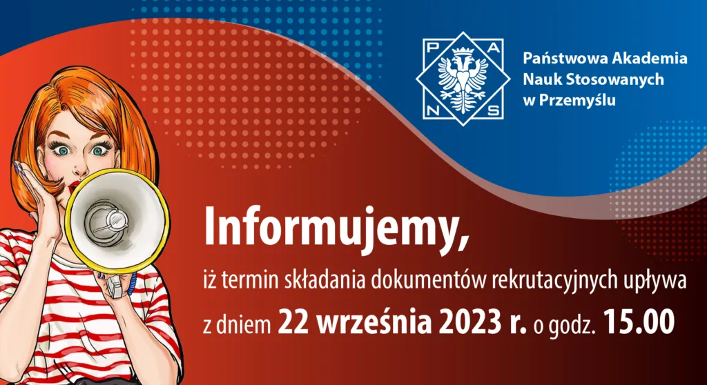 Termin zakończenia procesu rekrutacji na studia w roku akademickim 2023/2024