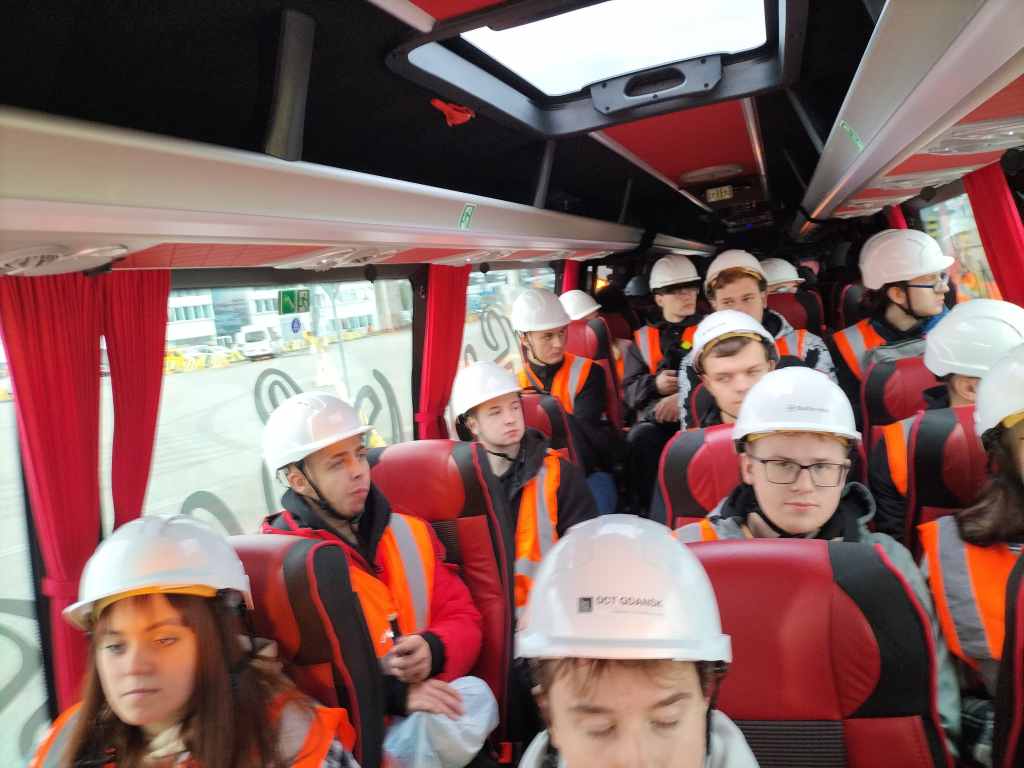 Studenci Logistyki z wizytą studyjną w Baltic Hub Container Terminal