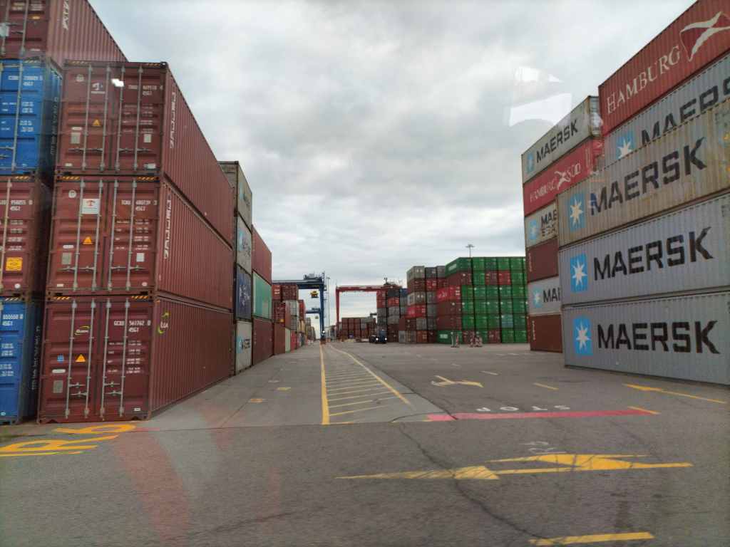 Studenci Logistyki z wizytą studyjną w Baltic Hub Container Terminal