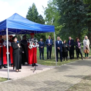 Uczestnicy uroczystości