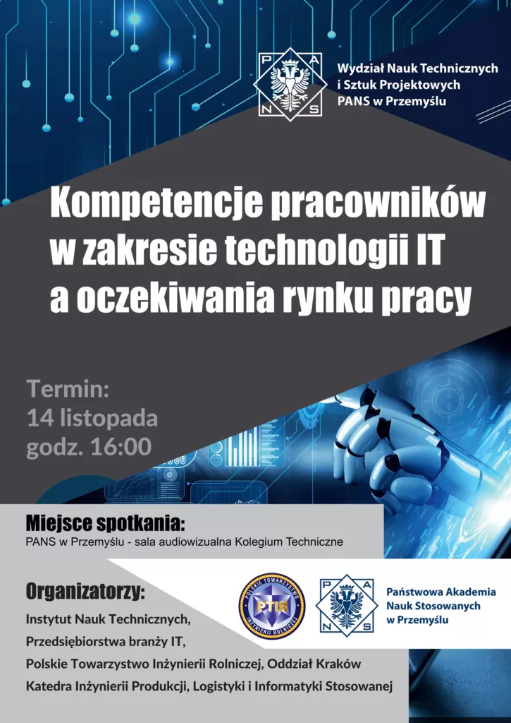 Kompetencje pracowników w zakresie technologii IT a oczekiwania rynku pracy – zapraszamy na Forum