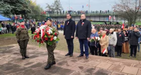 Udział uczelnianych władz w obchodach 105. rocznicy odzyskania niepodległości