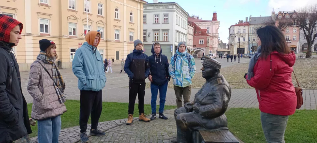 Studenci poznają miasto