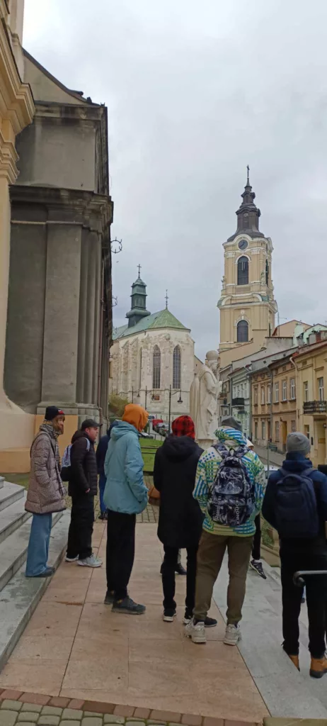 Studenci poznają miasto