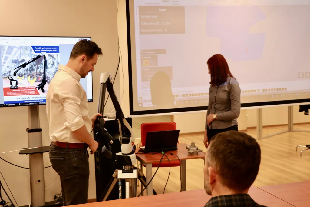 Warsztaty inżynierii odwrotnej i technik pomiarowych w INT