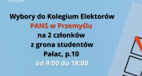 Wybory przedstawicieli studentów do Kolegium Elektorów PANS