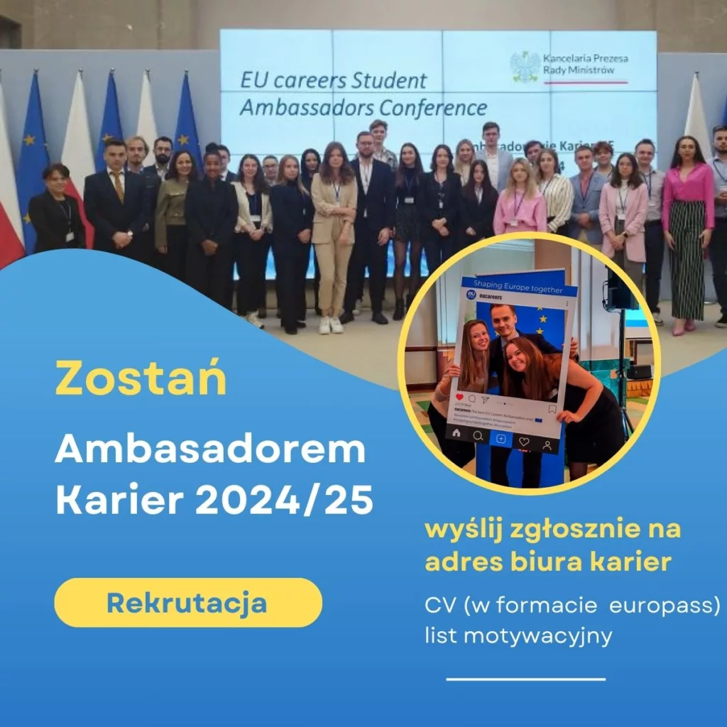 Zostań Ambasadorem Karier UE
