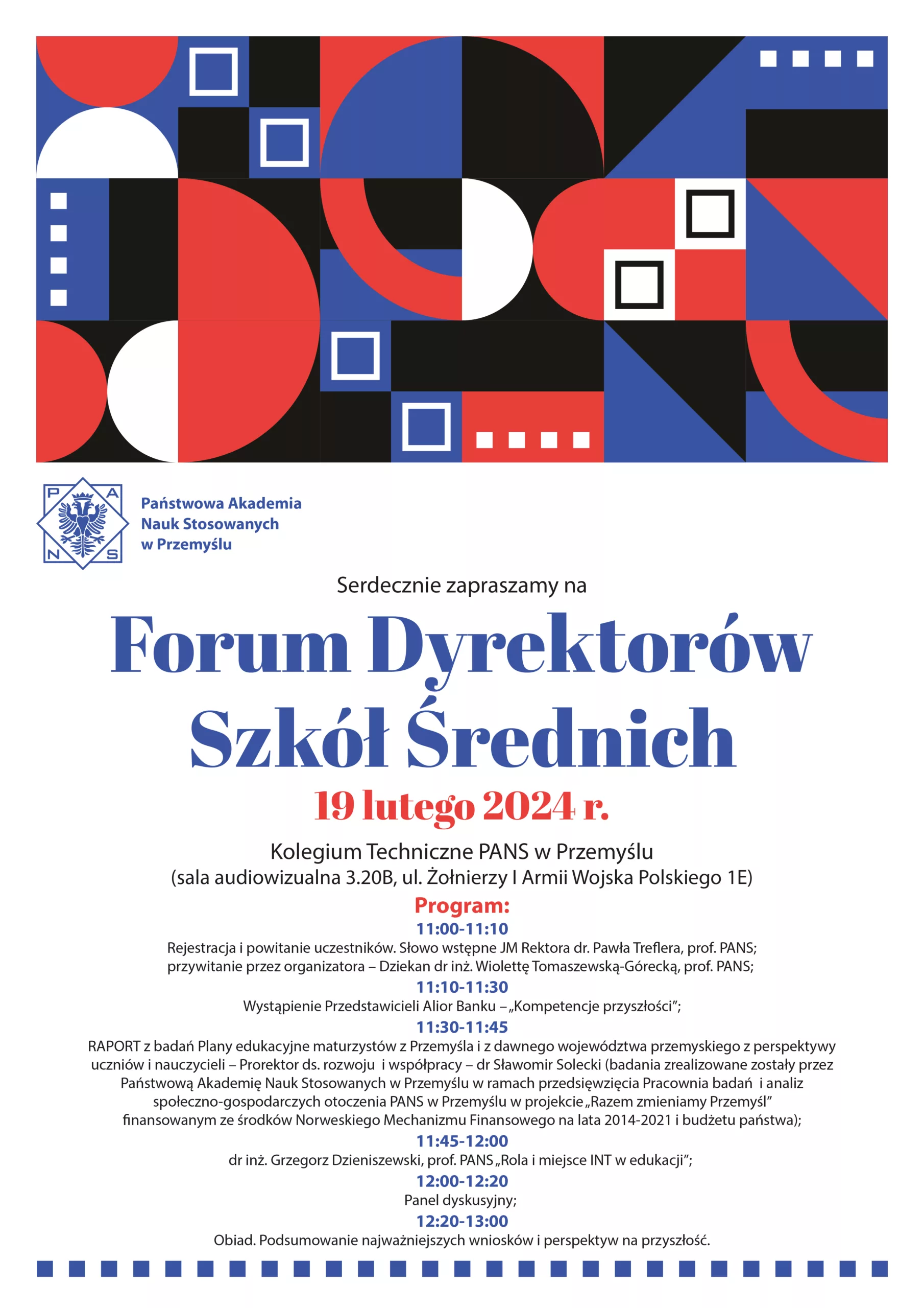 Zapraszamy na Forum Dyrektor&oacute;w Szk&oacute;ł Średnich