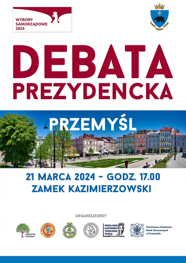 Debata kandydat&oacute;w na urząd Prezydenta Miasta Przemyśla