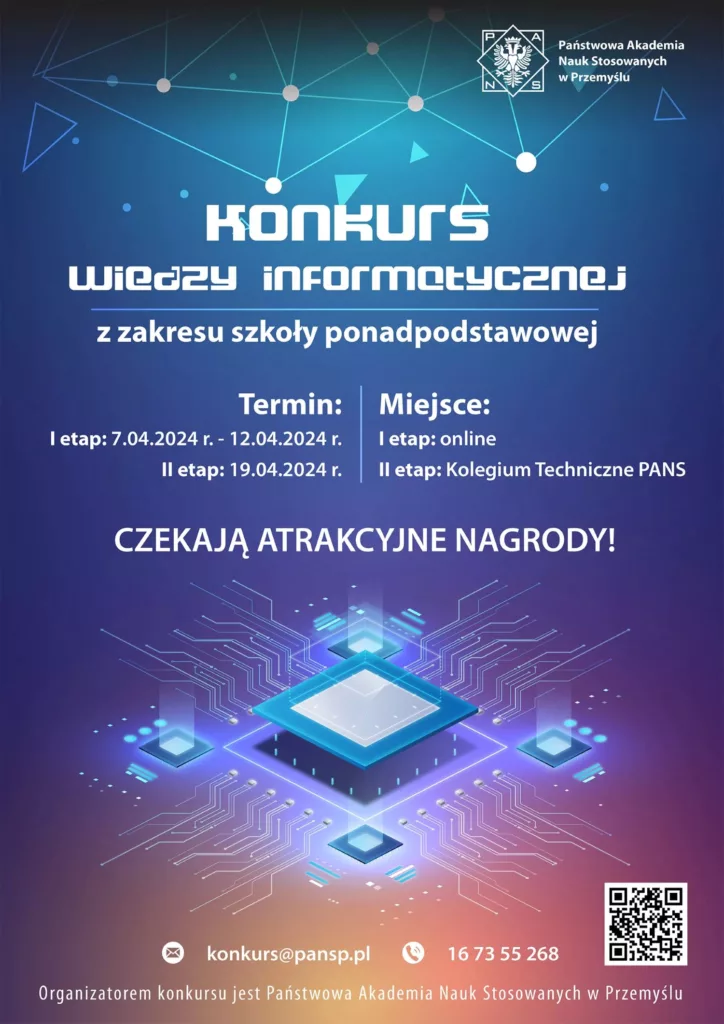 II Edycja Konkursu Wiedzy Informatycznej