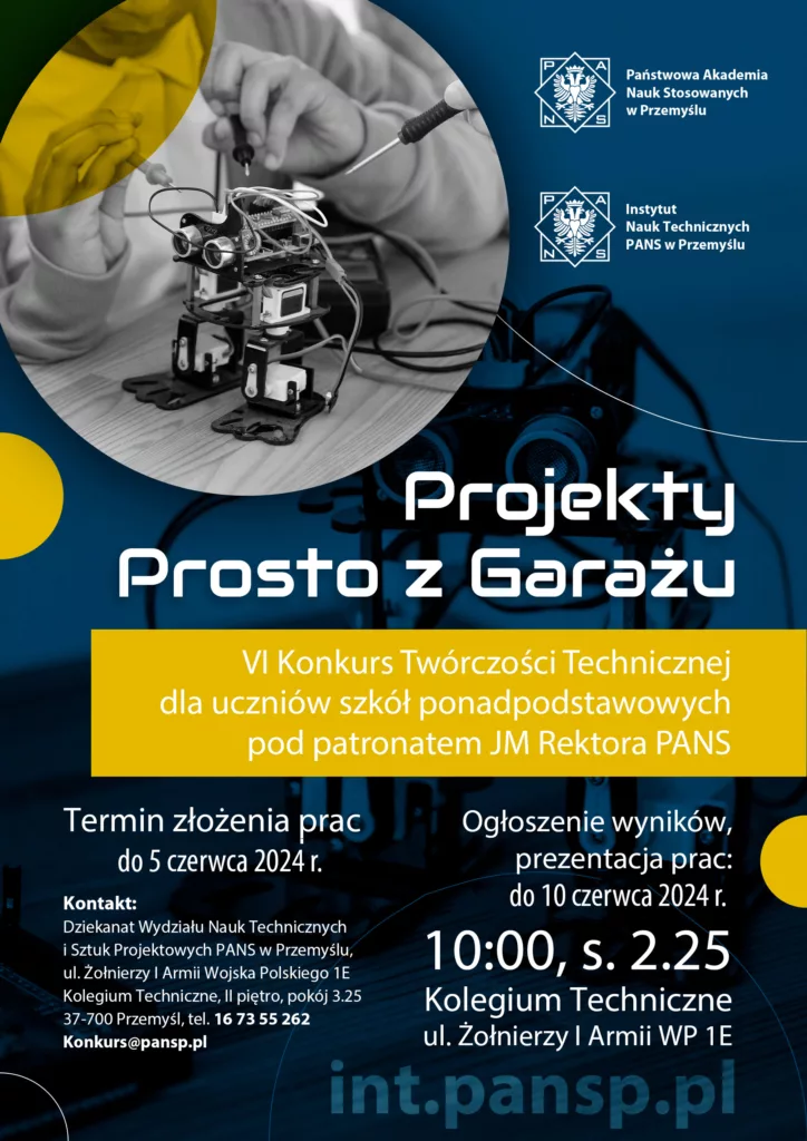 „Projekty prosto z garażu” – czekamy na zgłoszenia