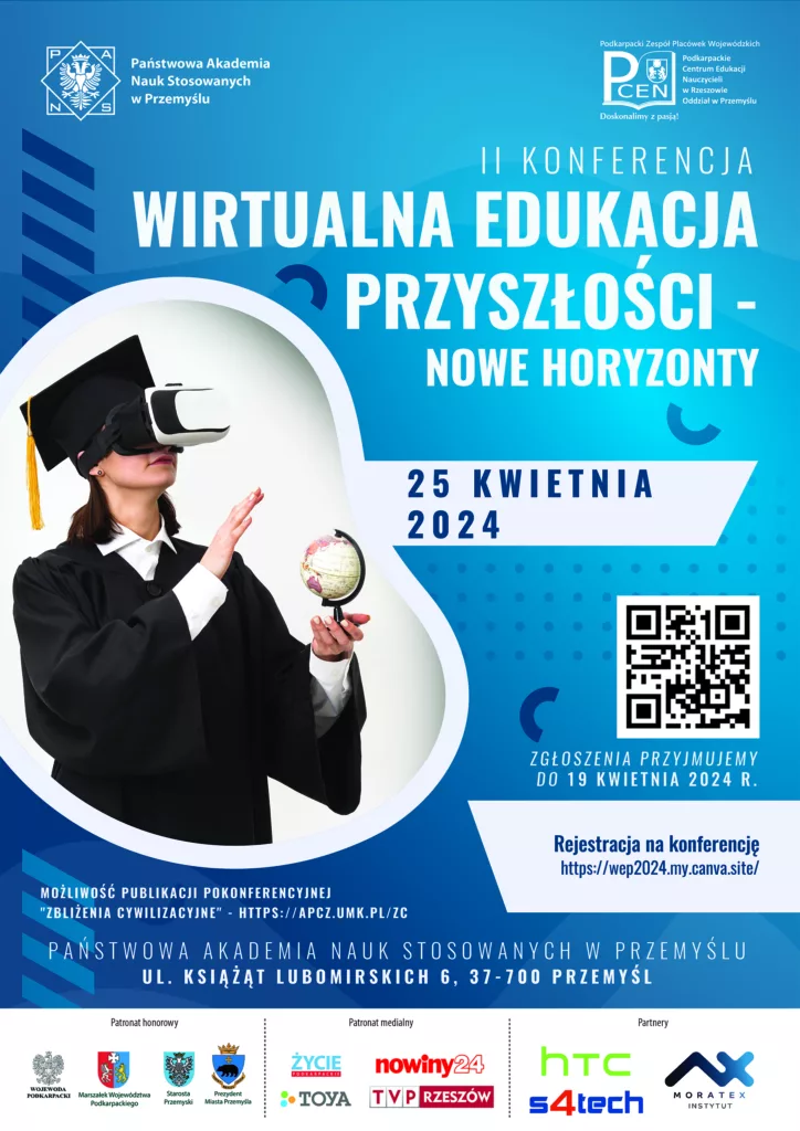 II Konferencja WIRTUALNA EDUKACJA PRZYSZŁOŚCI – NOWE HORYZONTY