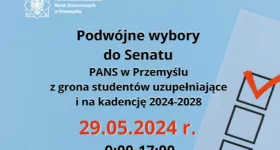 Podwójne wybory na członków Senatu PANS w Przemyślu z grona studentów