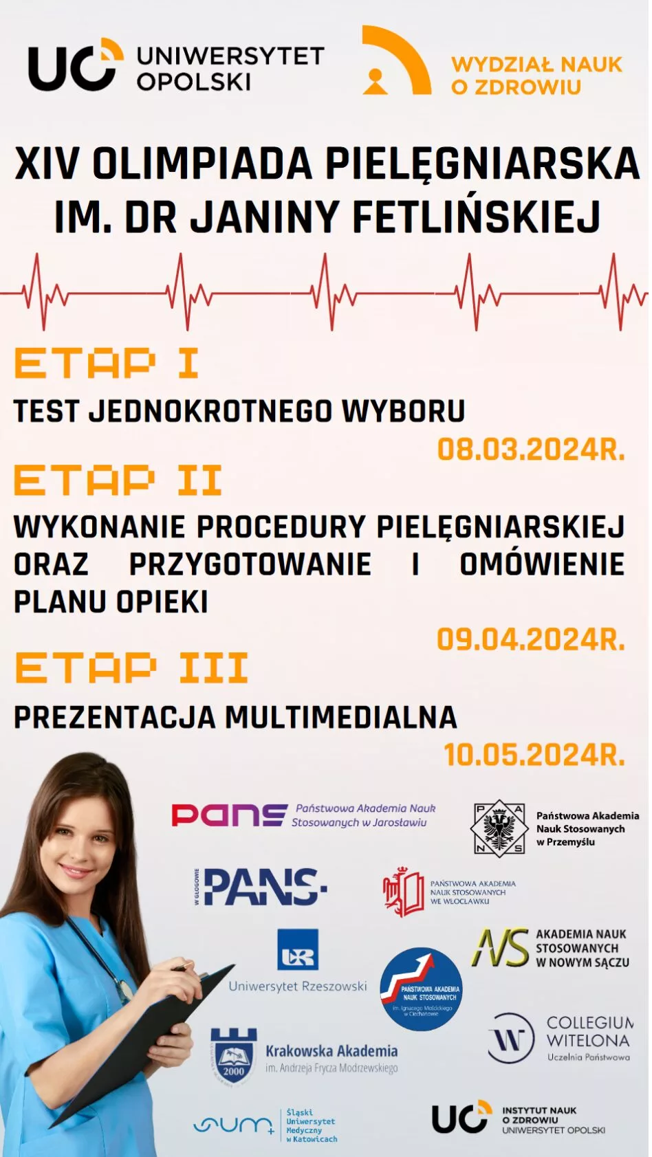 XIV Olimpiada Pielęgniarska – już jutro w PANS