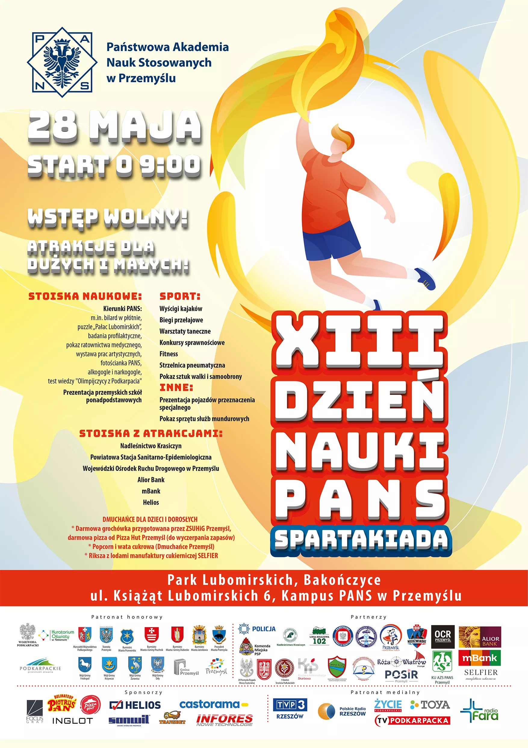 ZAPRASZAMY NA XIII DZIEŃ NAUKI „SPARTAKIADA”