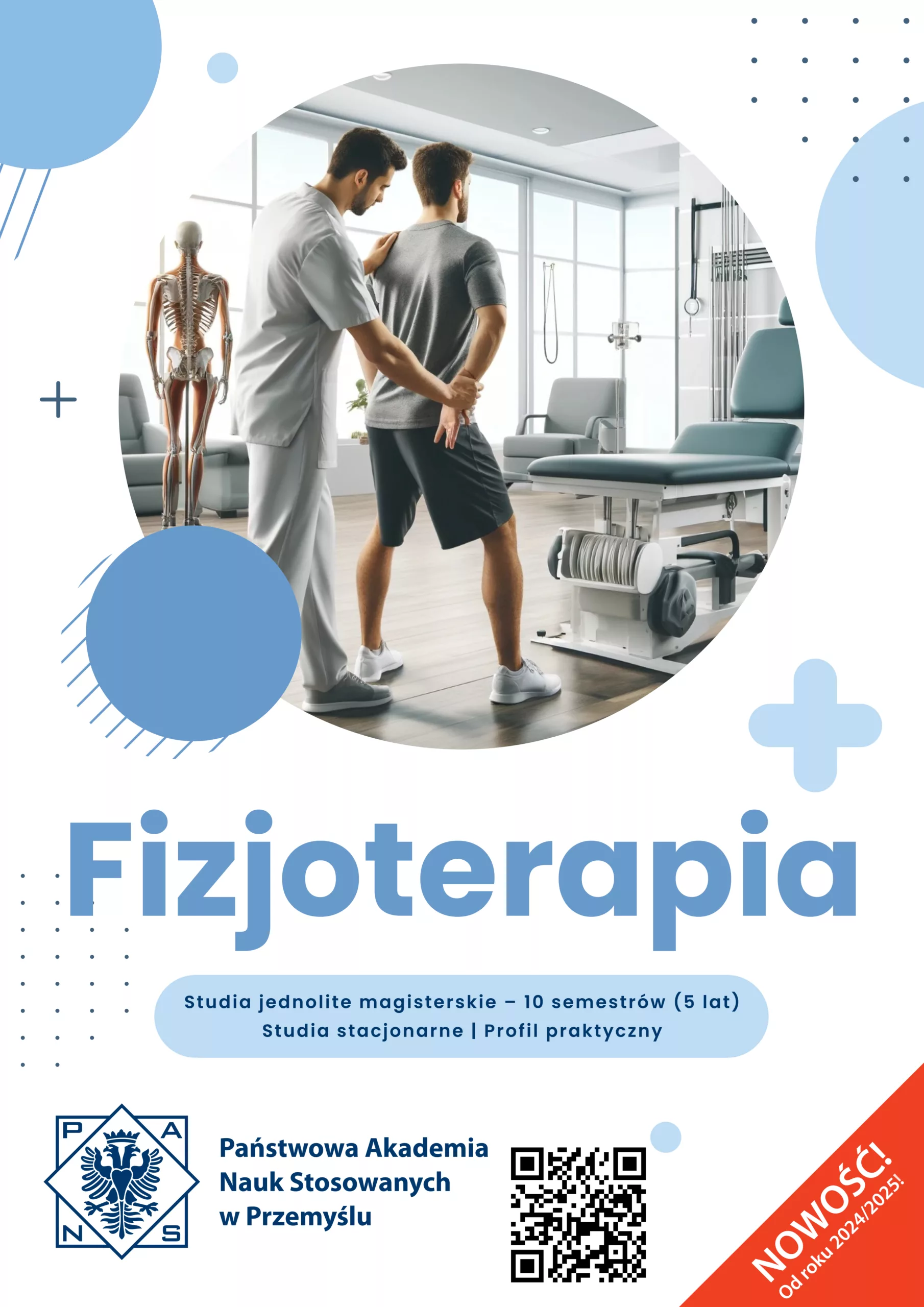 Fizjoterapia – mamy zgodę na uruchomienie kierunku!