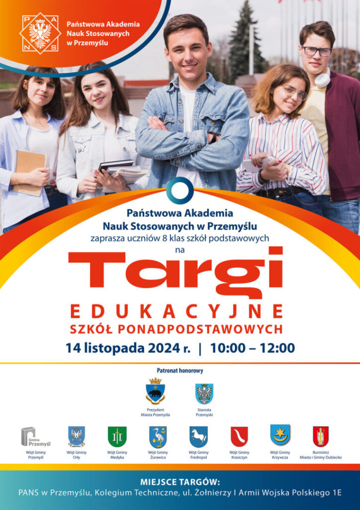 TARGI EDUKACYJNE szk&oacute;ł ponadpodstawowych &ndash; zapraszamy 14 listopada!