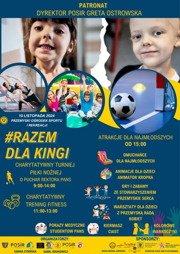 #RAZEM DLA KINGI – zapraszamy na turniej charytatywny