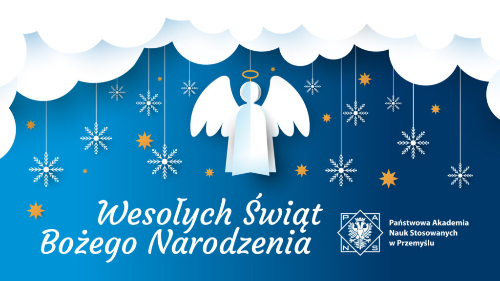 Życzenia świąteczne od JM Rektora PANS w Przemyślu