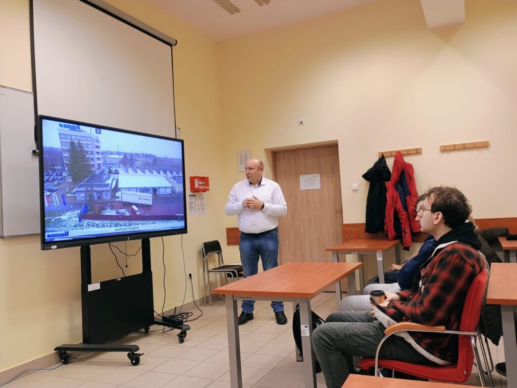 Firma Sanwil – spotkanie w Instytucie Nauk Technicznych