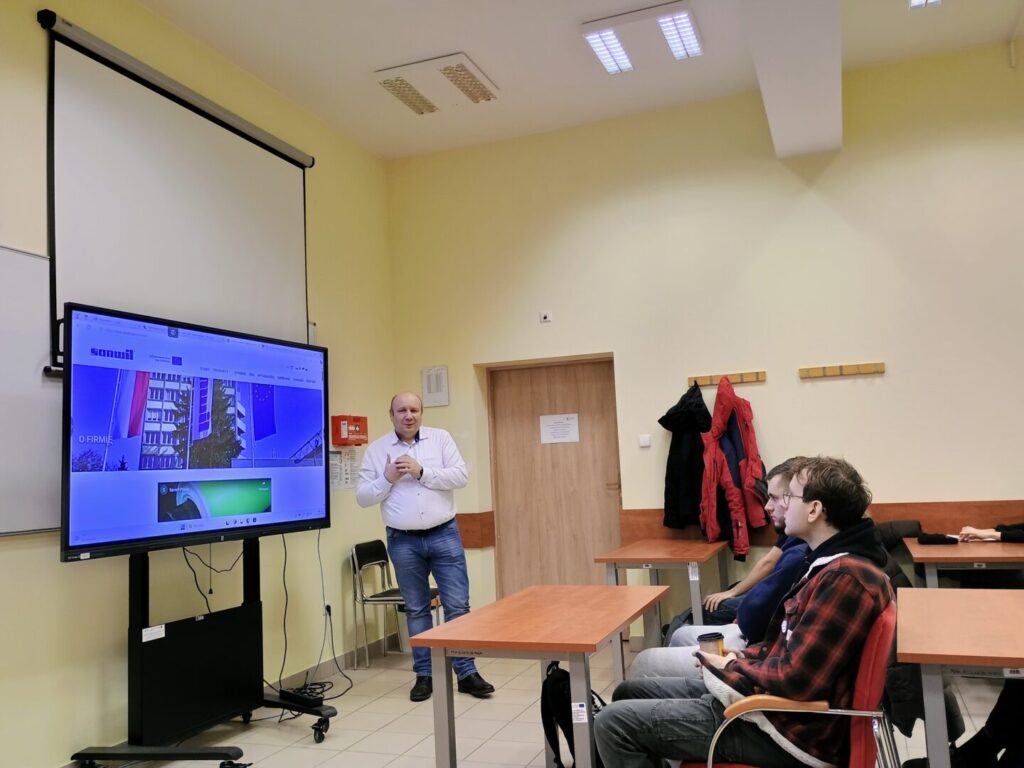 Firma Sanwil – spotkanie w Instytucie Nauk Technicznych