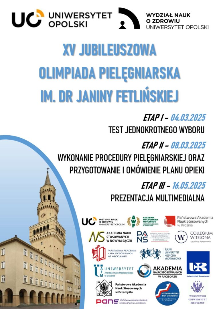 Przed nami jubileuszowa edycja Olimpiady Pielęgniarskiej im. dr Janiny Fetlińskiej