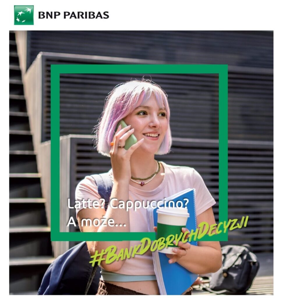 Bank BNP Paribas stawia kawę studentom!