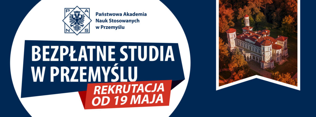 BEZPŁATNE STUDIA W PRZEMYSKIEJ UCZELNI – REKRUTACJA OD 19 MAJA