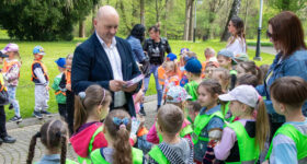 Mali Goście w Parku Lubomirskich – (po)świąteczne słodkie manewry