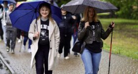 „Przegonili zawał”, choć deszczu nie dało się przegonić