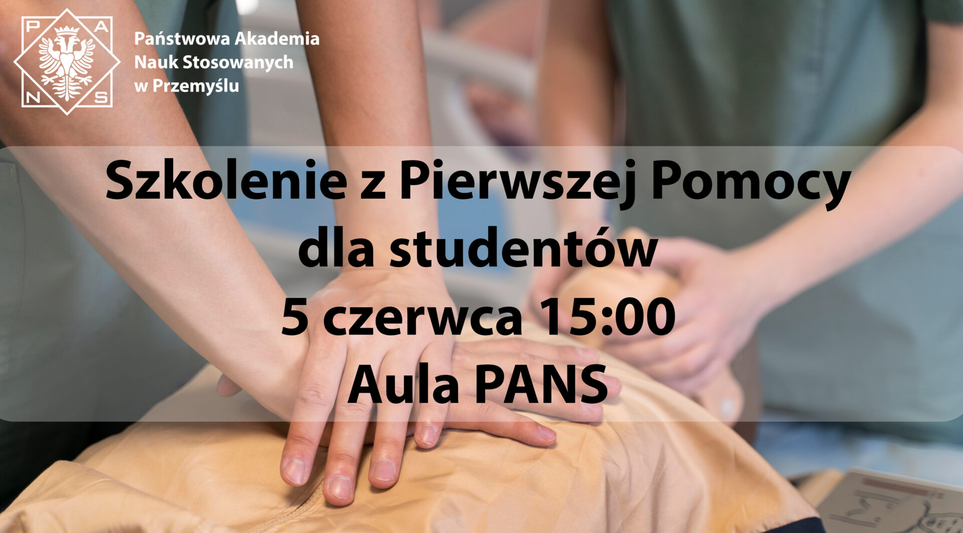 SZKOLENIE Z PIERWSZEJ POMOCY – DLA STUDENTÓW