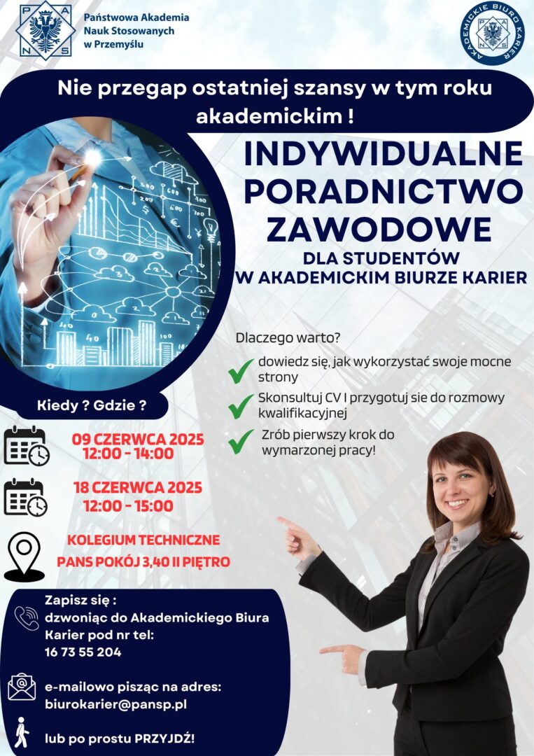 Zaplanuj swoją przyszłość z nami!