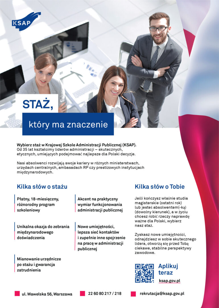 Staż, który ma znaczenie!