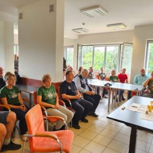 Uczestnicy spotkania w sali wykładowej