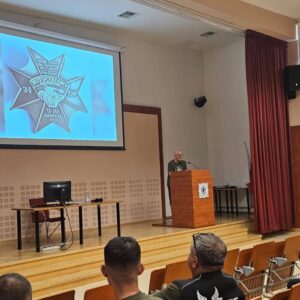 Spotkanie w uczelnianej auli