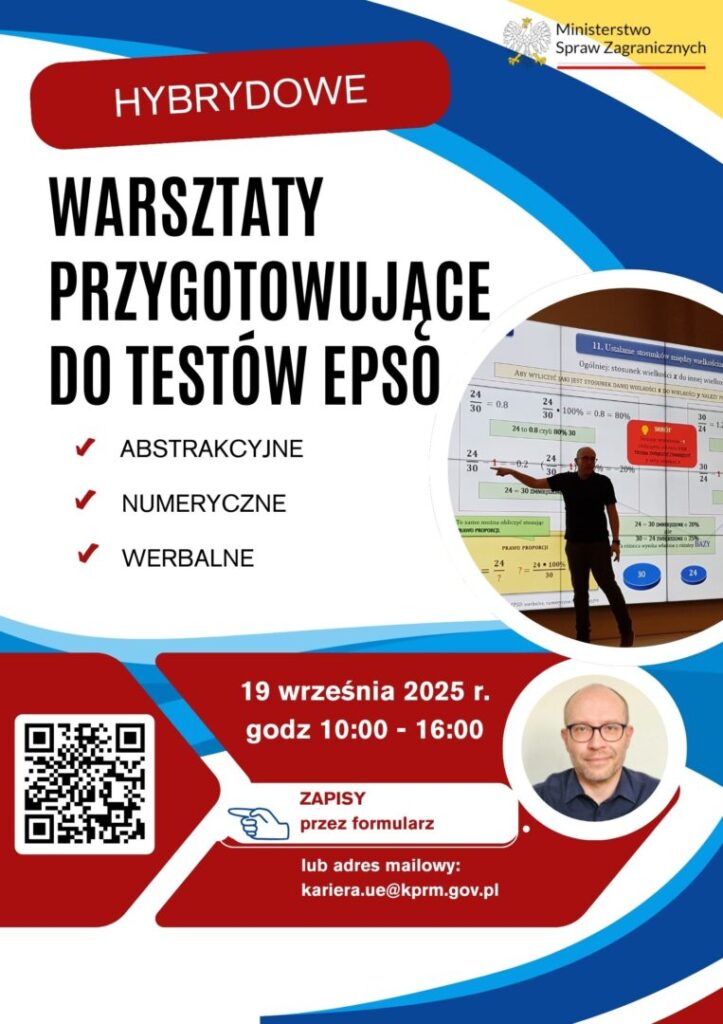 Warsztaty przygotowujące do testów EPSO