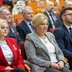goście zgromadzeni w Auli PANS