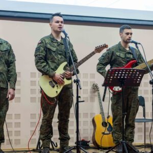 zespół „Harnasie” z Klubu 5. Batalionu Strzelców Podhalańskich