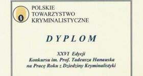 Dziekan Wydziału Nauk Społecznych, Humanistycznych i Ochrony Zdrowia – dr Paweł Łabuz – nagrodzony!