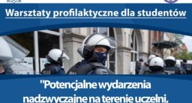 Warsztaty profilaktyczne dla studentów Komendy Miejskiej Policji w Przemyślu
