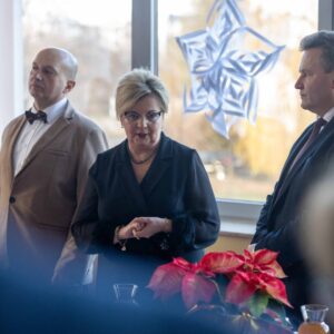 Bożena Ryczan – Starosta Przemyski, w trakcie przemówienia