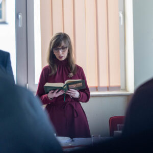 odczytanie fragmentu Pisma Świętego