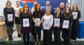Uroczyste wręczenie Nagród Rektora – wyróżniono dziesięcioro studentów PANS w Przemyślu