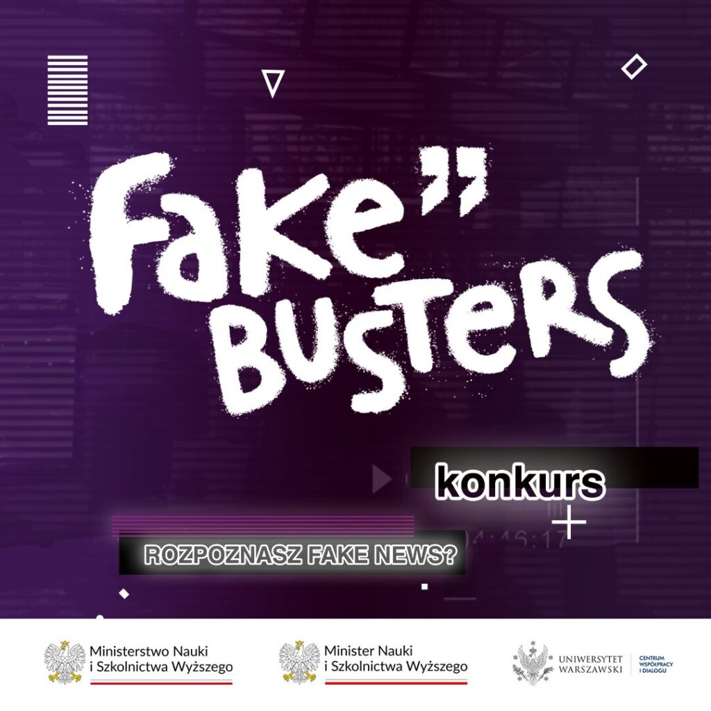 Konkurs „Fake Busters” – odpowiedź na dezinformację